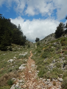 Kalderini van Omalos naar Agia Irini