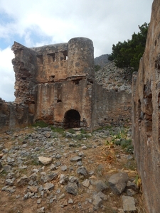 In het Turkse fort van Agia Roumeli