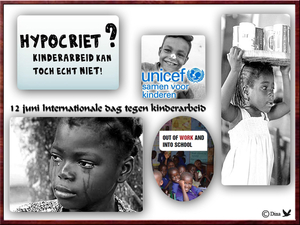 Project 320 -12 juni Internationale dag tegen kinderarbeid