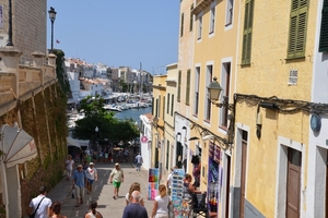 364 Menorca Ciutadella wandeling terug naar haventje