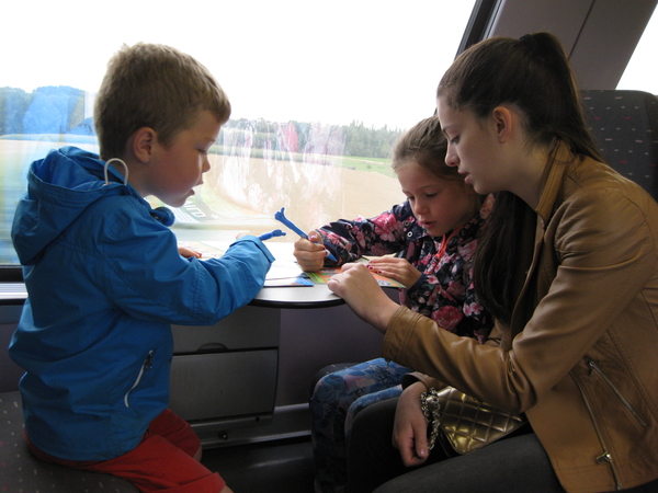 05) Op de trein naar Cambron-Casteau