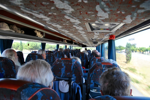 Met de bus naar Avignon