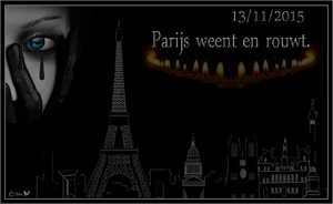 Parijs weent en huilt.