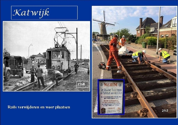 Blauwe Tram tijdelijk terug in Katwijk