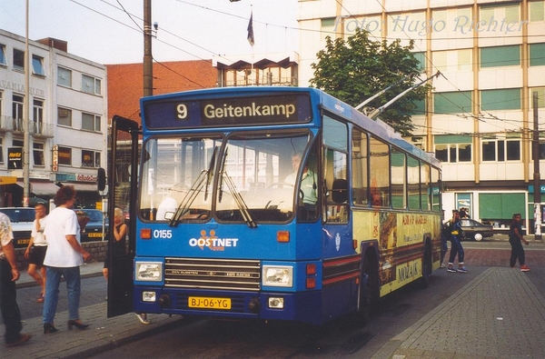 Oostnet 0155, Arnhem Stationsplein, 16-08-1997