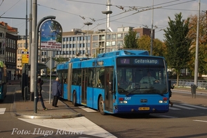 Connexxion 5207, Arnhem Willemsplein, 23-10-2009
