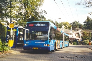 Connexxion 0210, Arnhem Antoon van Hooffplein, 13-10-2000