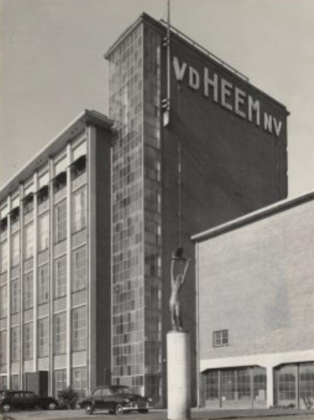 1954 Maanweg 156, fabriek van Van der Heem N.V.