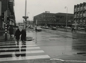 1970 Leyweg met Melis Stokelaan,richting Wateringen