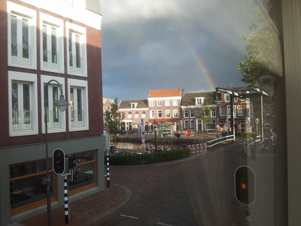 Regenboogje. ? bij Leidschendam Sluis.