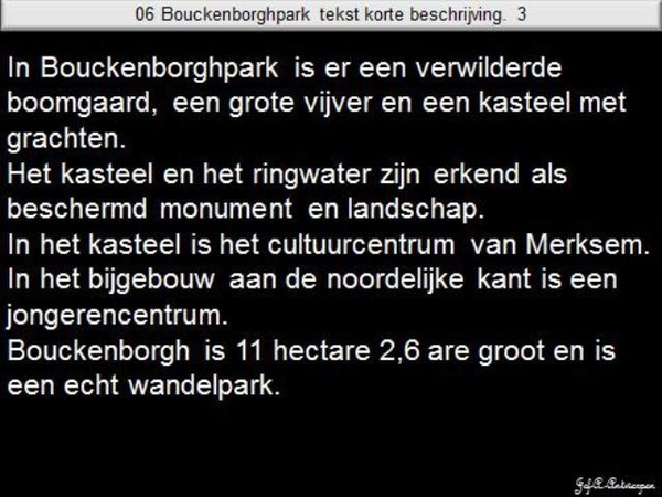 Antwerpen, Bouckenborghpark,