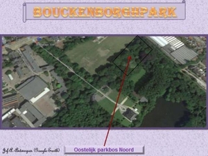 Luchtfoto Google-Earth. Bouckenborghpark.