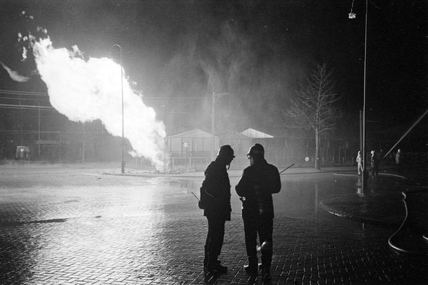 Gasontploffing Delftselaan 17-12-1967