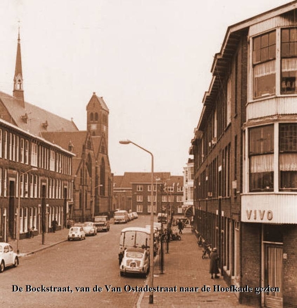De Bockstraat, van de Van Ostadestraat naar de Hoefkade