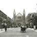 Goudenregenstraat gezien naar de kerk van de H. Familie.1935