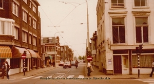 Oranjelaan jaren 70. Gezien vanaf het Rijswijkseplein
