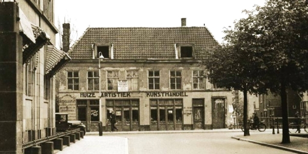 Zeestraat, gezien van de Kortenaerkade.1930