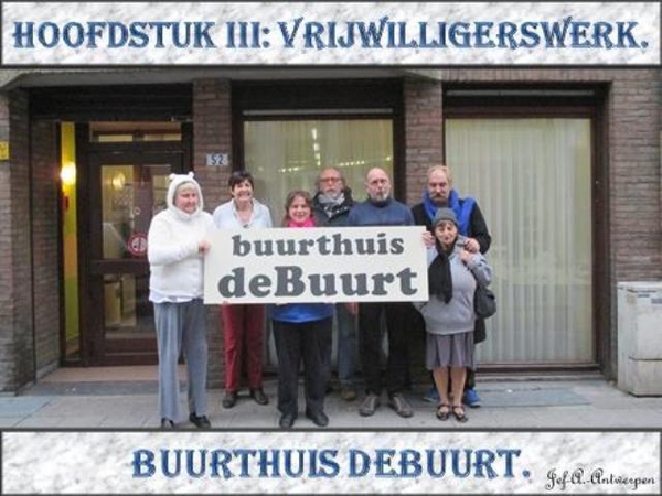 Antwerpen, Jef-A., Vrijwilligerswerk, Buurthuis deBuurt