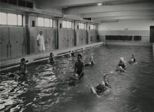 1953 Escamplaan 55, schoolzwembad.