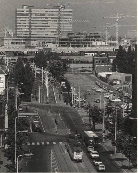 Kalvermarkt, ter hoogte van de Fluwelen Burgwal 1978
