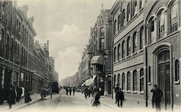Piet Heinstraat, gezien van het Piet Heinplein 1903