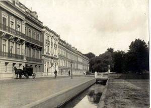 Zeestraat, gezien naar de Laan van Meerdervoort 1906