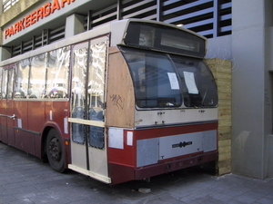Soepbus Centraal Station 03-03-2001