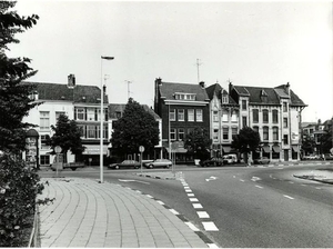 Paviljoensgracht vanuit de Mollenberchstraat 1983