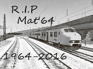 3 April is het over en uit mat Mat '64. Rest in Peace