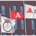 Vlaggen Port of  Antwerp.