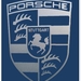 Porsche logo August Michielstraat.
