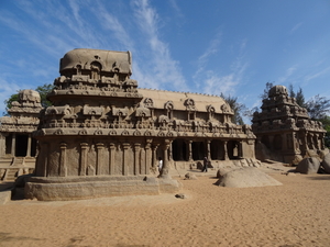 1BF Mahabalipuram, Five Rathas _DSC00115