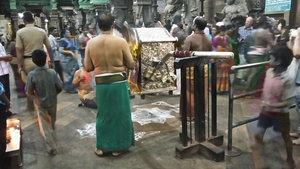 3BH Madurai, Meenakshi tempel, plechtigheid _IMG_20160316_215334