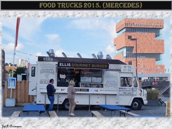 Antwerpen, Old-Timmers, Food Trucks, Mercedes