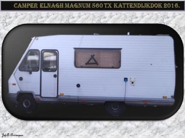 Antwerpen, Old-Timmers, Trucks, Bestelwagens, Camper, Camper Elnagh Magnum 560 TX