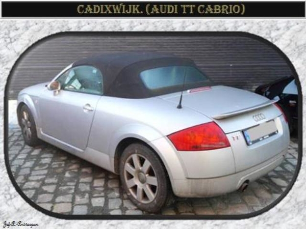 Antwerpen, Auto's, Audi TT Cabrio,