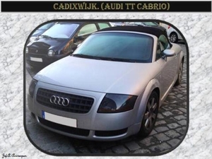 Cadixwijk. (Audi TT Cabrio)