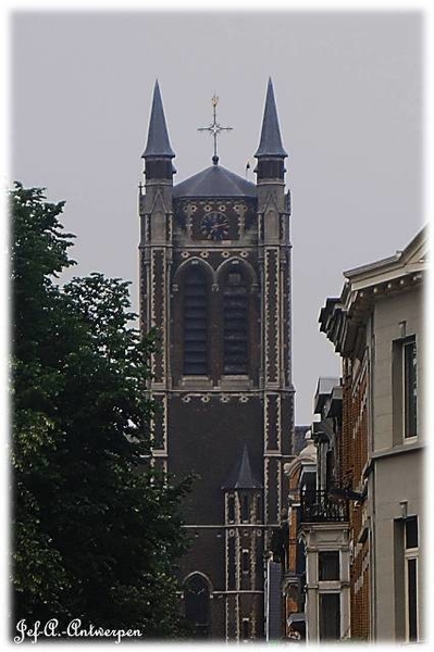 Antwerpen, Berchem, Victor Jacobslei, Sint Hubertuskerk,