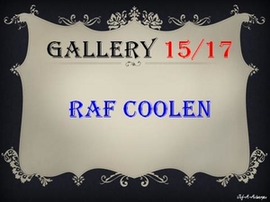 Gallery 15/17, Raf Coolen.