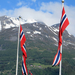 De Noorse vlaggen