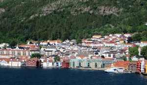 Laatste zicht op Bergen