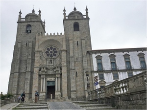 De kathedraal S van Porto