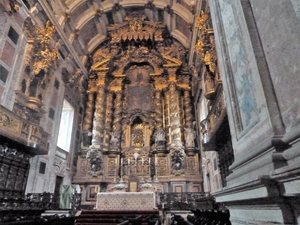 Altaar van de kathedraal S van Porto