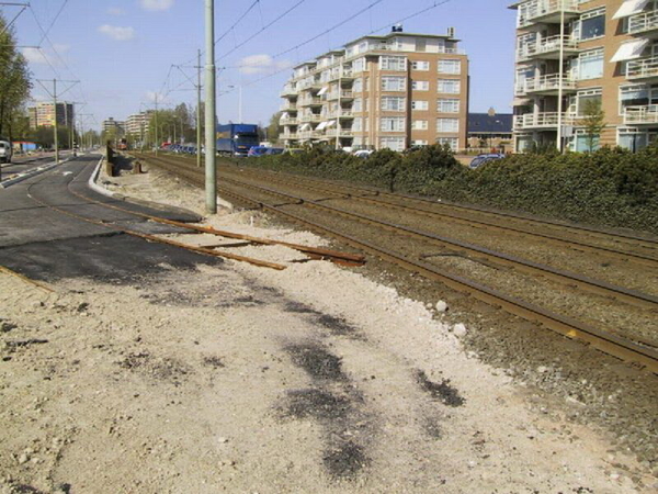 Nieuwe Trambaan Leidschendam 08-05-2001