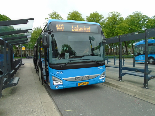 Regio IJsselmond 5510 2016-05-25 Emmeloord busstation