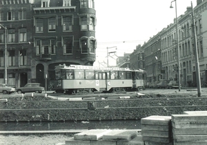 302, lijn 2, Mauritsweg, 22-2-1964 (foto W.J. van Mourik)