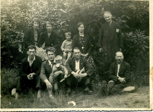 Familie Baguet D'Hoppe 21/7/1938