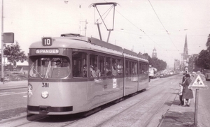 381, lijn 10, Westzeedijk, 1965
