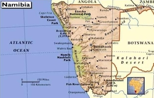 Namibie_map