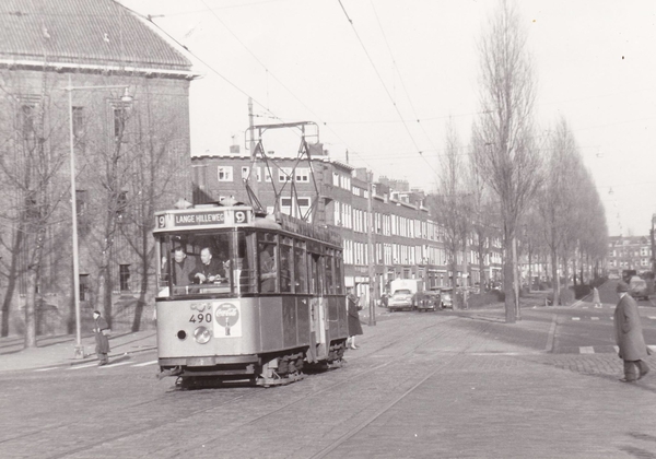 490, lijn 9, Polderlaan, 1961